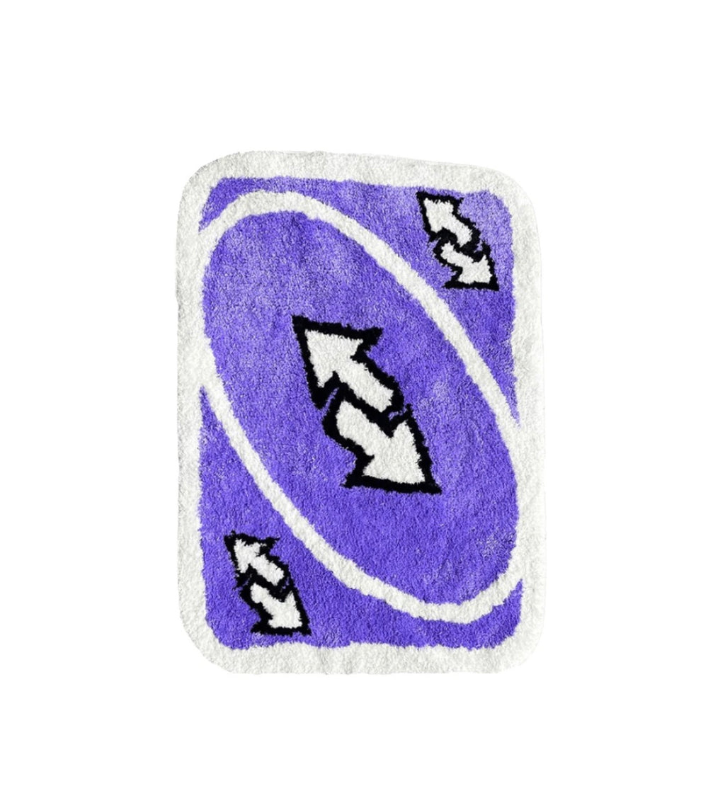 Uno Reverse rug