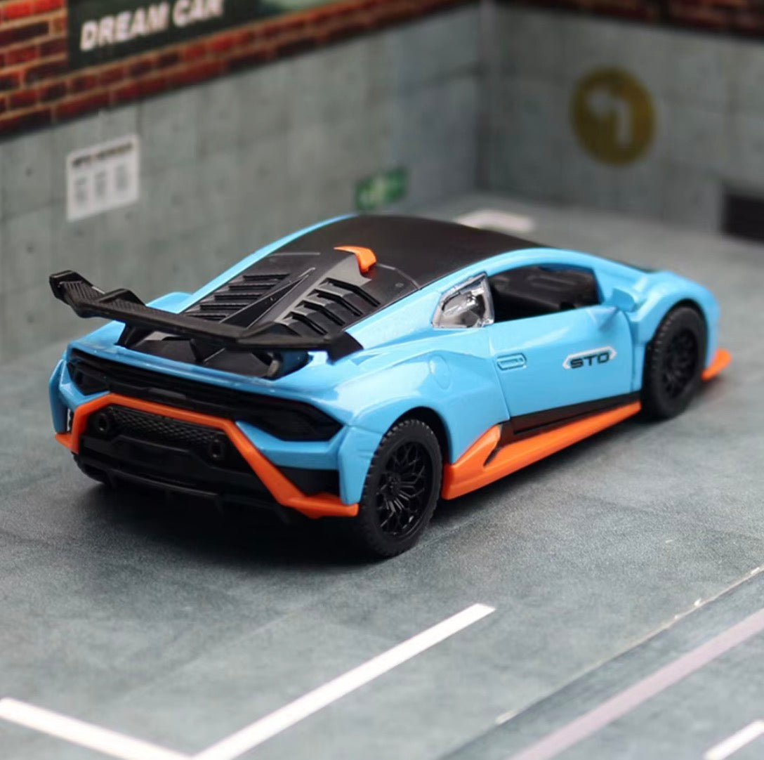 1:40 Scale Huracan STO Aventador SVJ63